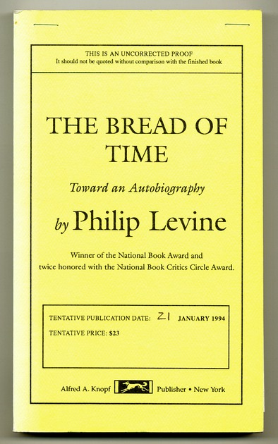 The Bread of Time