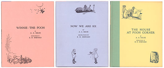 Winnie-the-Pooh, Now We Are Six, and The House at Pooh Corner
