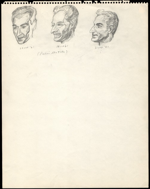 Three Male Faces