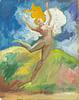 click for a larger image of item #34357, Leaping Nude