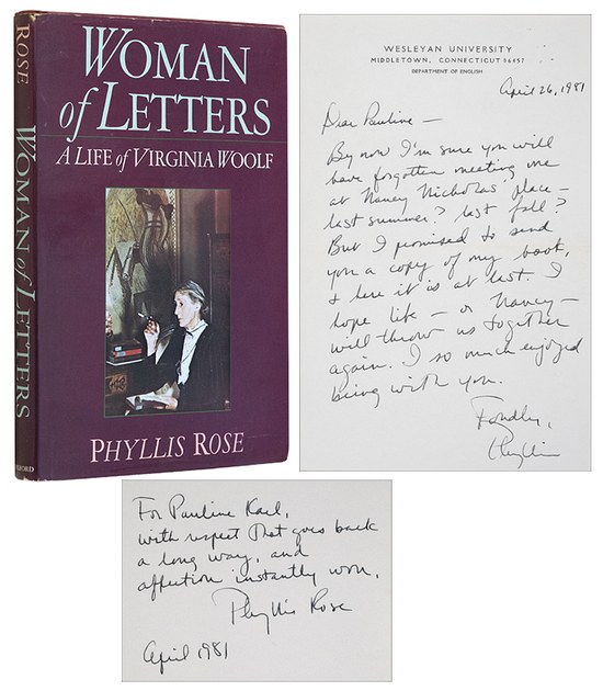 Woman of Letters: A Life of Virginia Woolf